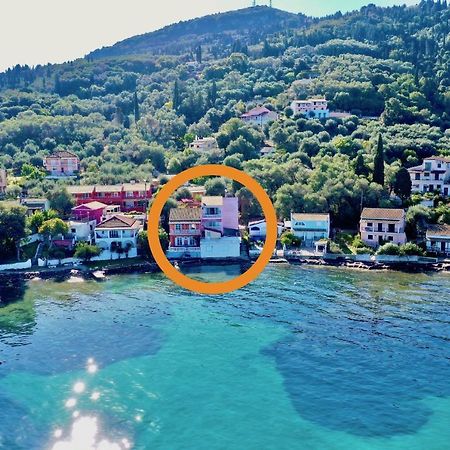 Seafront Villa Ourania Mesongí Buitenkant foto